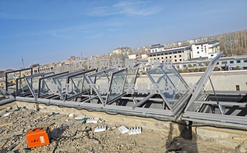 敦煌博物馆达坂城排烟天窗